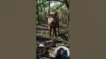 Wild Boar vs Python | Brutal Jungle Face-Off Ends in Failed Strikes