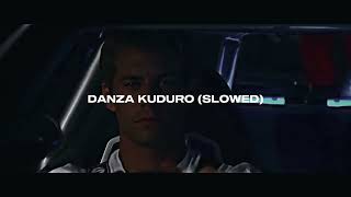 DANZA KUDURO (SLOWED) - @OficialDonOmar & @LucenzoMusic