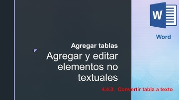 04 04 03  Convertir tabla a texto