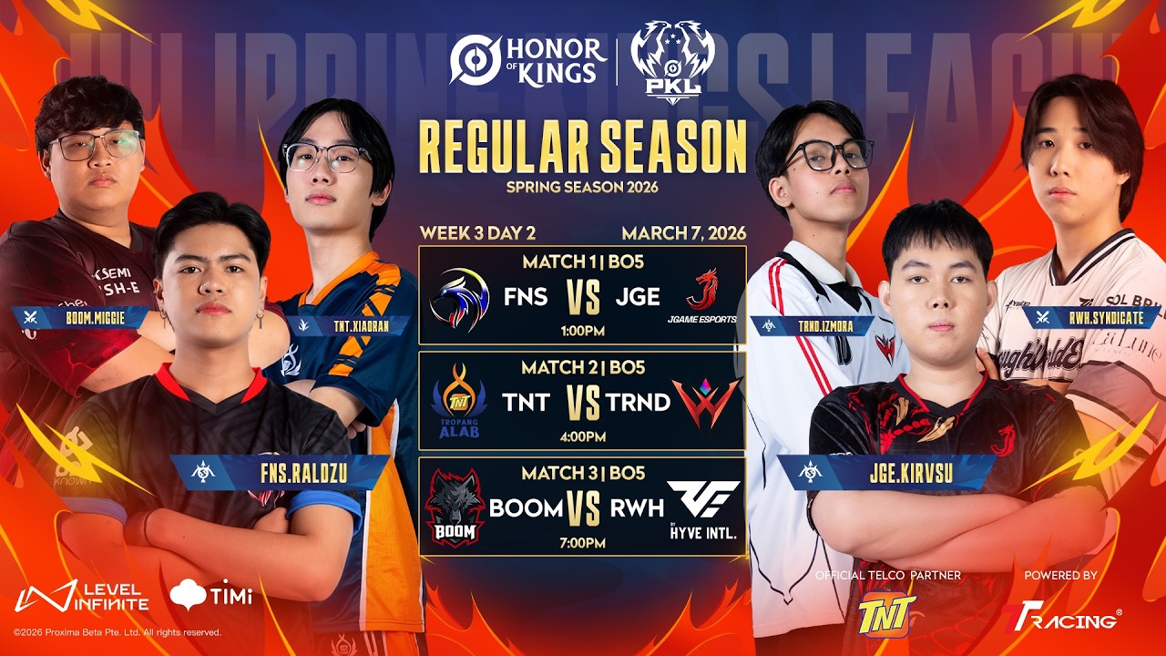 LIVE | PKL Honor of Kings Spring Season 2026 | Regular Season Week 3 - Day 2