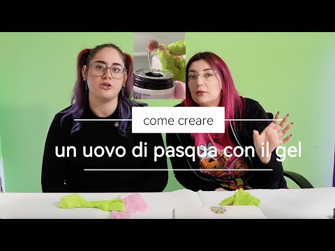 How to make a mini EASTER EGG with GEL 🎨🫠
