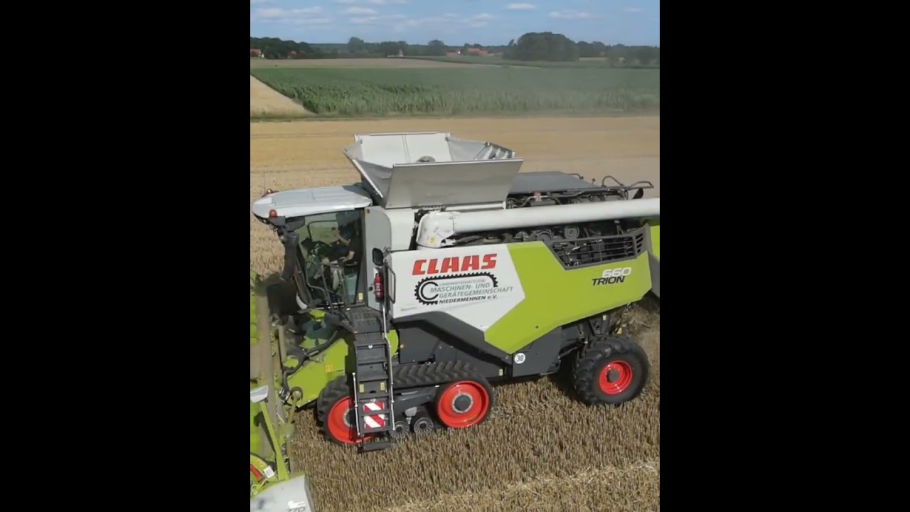 Claas TRION 660 TT von der Maschinengemeinschaft Niedermehnen in Stemwede