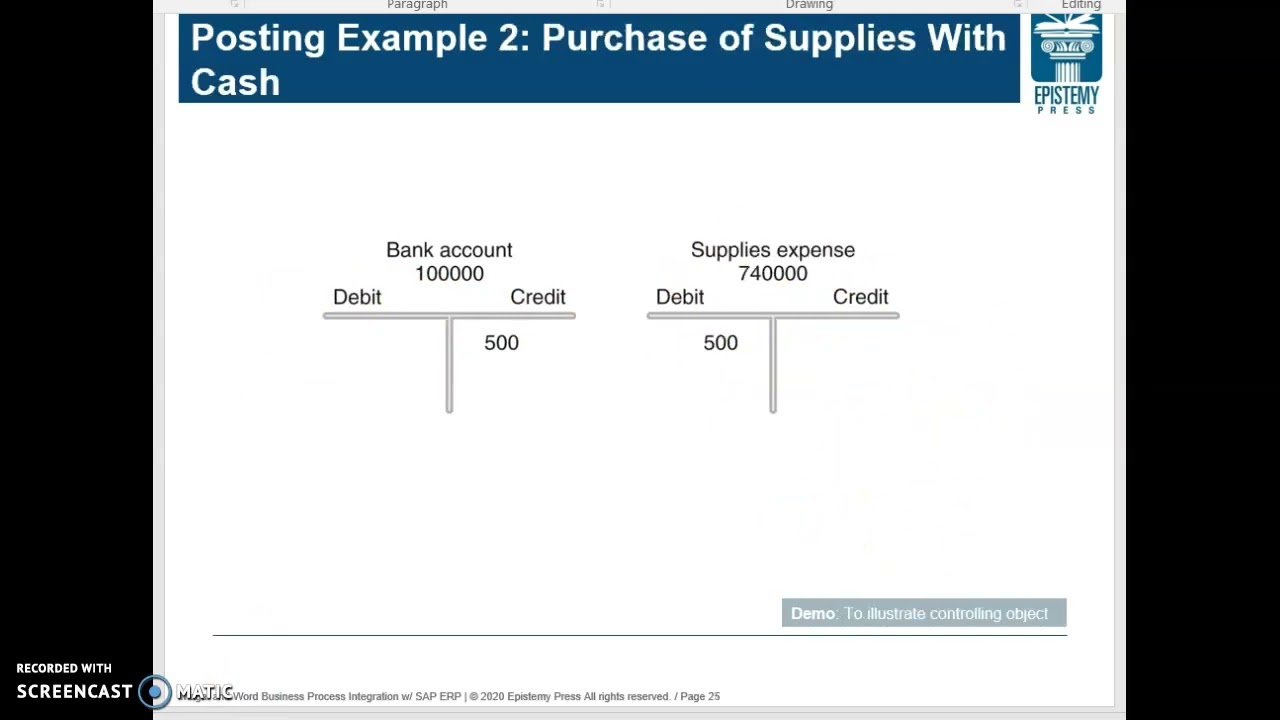 MGMT6133 Week 3 Accounting Processes