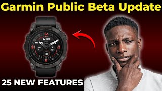 Big Garmin Public Beta Update Adds 25+ Features to Fenix 8 & Forerunner 970!