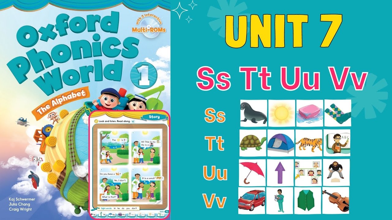 [S-English]. Unit 7 Ss Tt Uu Vv - YouTube