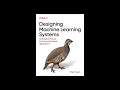 Book club designing machine learning systems chapter 1 chiphuyen  oreilly 2022