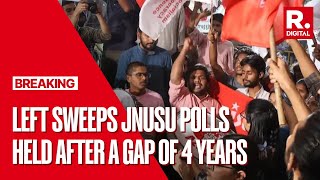 BREAKING: Left Sweeps JNU Students Union Elections, ABVP Emerges As Largest Group Vote Share Wise
