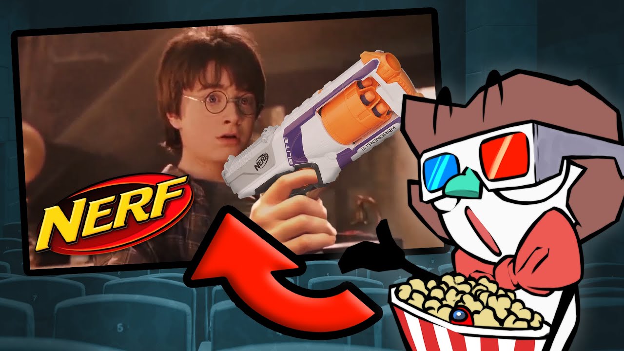 Forcing my friends to watch "Harry Potter with Guns" YouTube