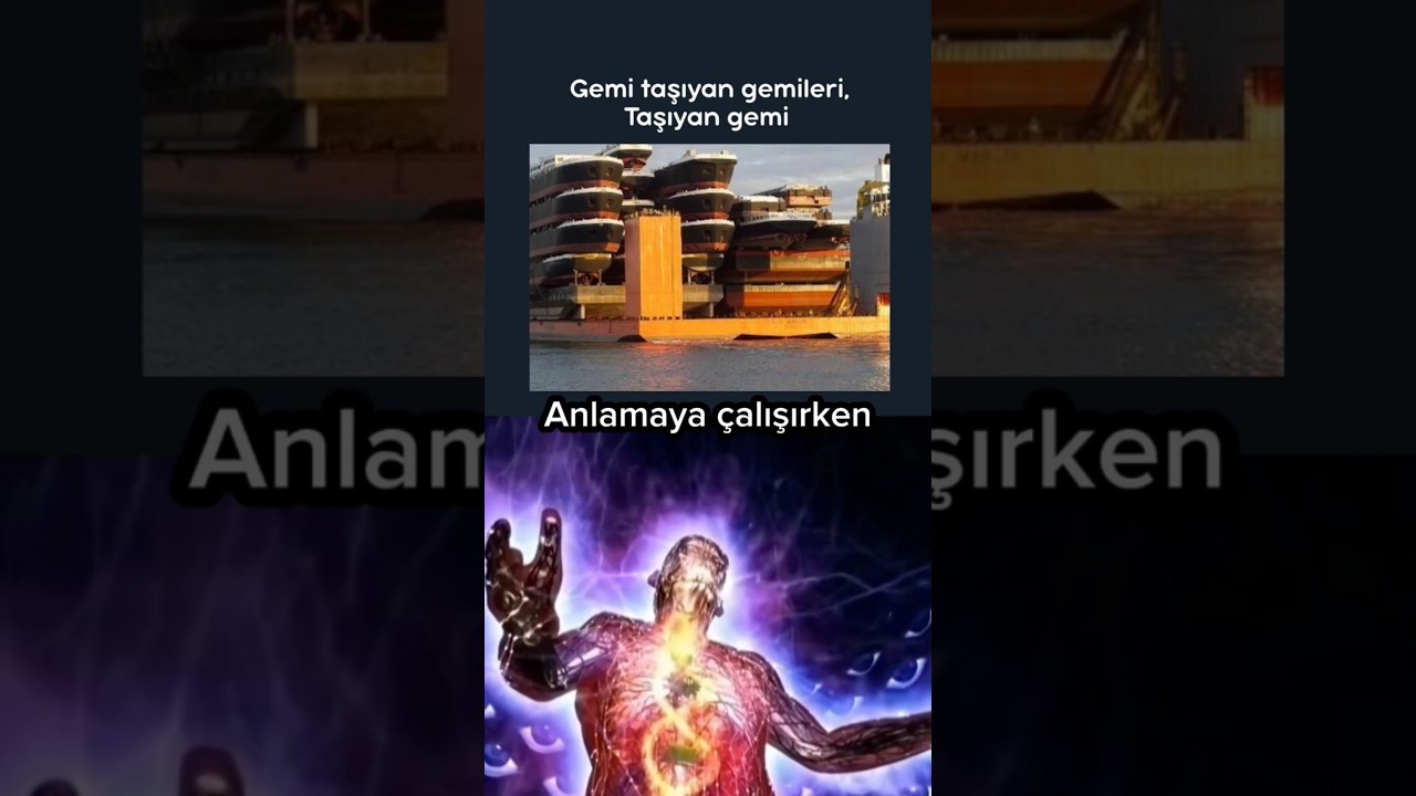 Gemi üzerinde ki geminin üzerinde ki gemi