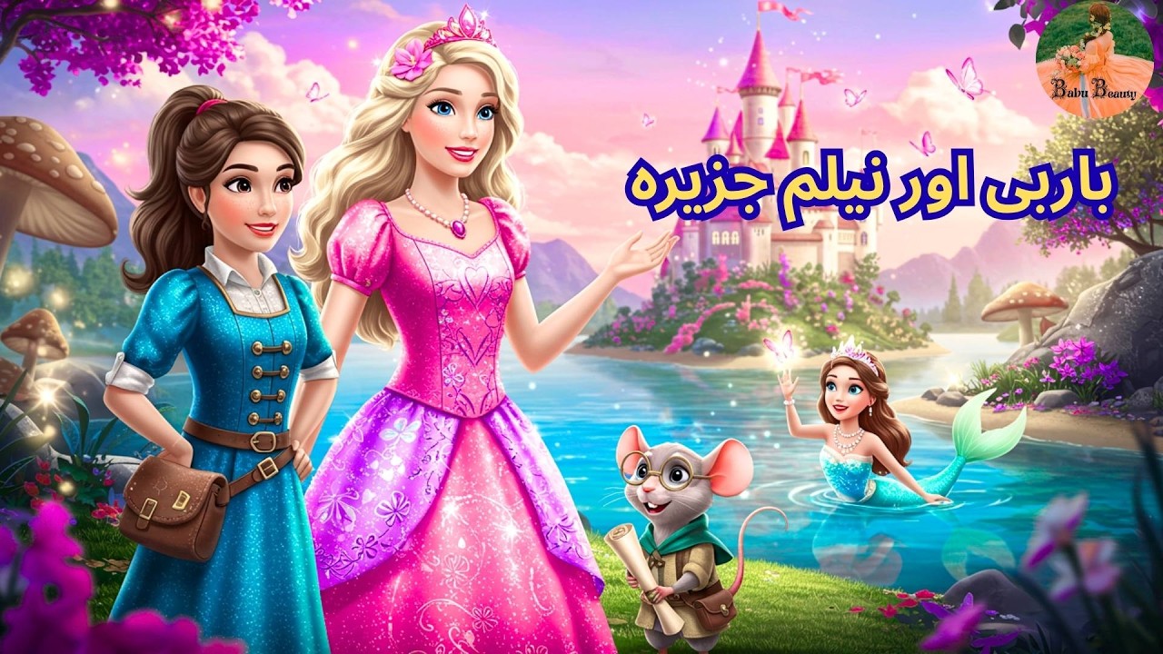 Fantasy Fairy Tale🌸|Barbie and the Sapphire Island🏝️|Fairy Tale Hindi/Urdu|Babu Beauty 