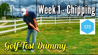 Simple Golf Swing - Jim Venetos Golf Academy Training Week 1 - Golf Test Dummy