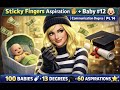 Sticky Fingers Aspiration 🖐️ + Baby #12 👶 | Communication Degree | Pt. 14