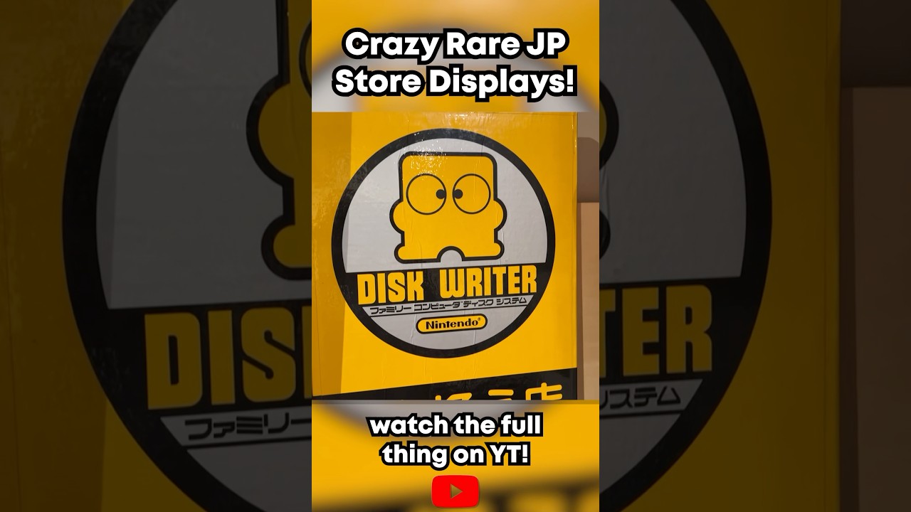 Insanely Rare JP Store Displays!
