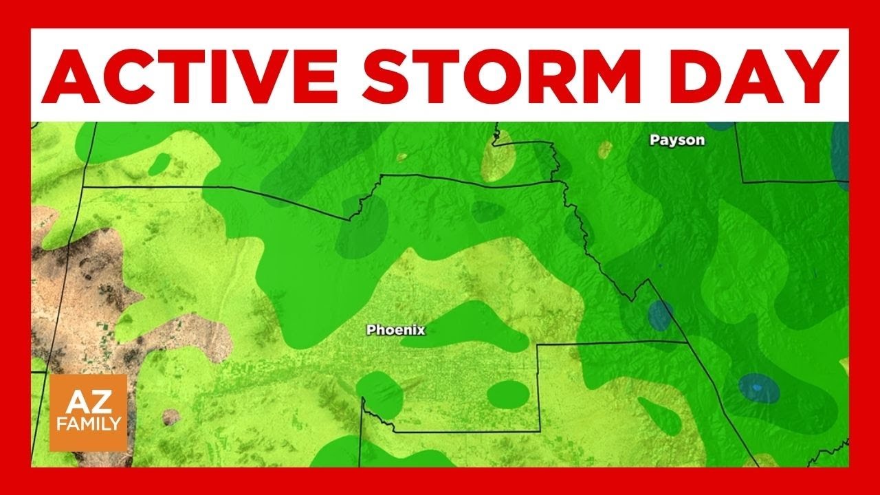 Storm potential in forecast for Phoenix area on First Alert Day - YouTube