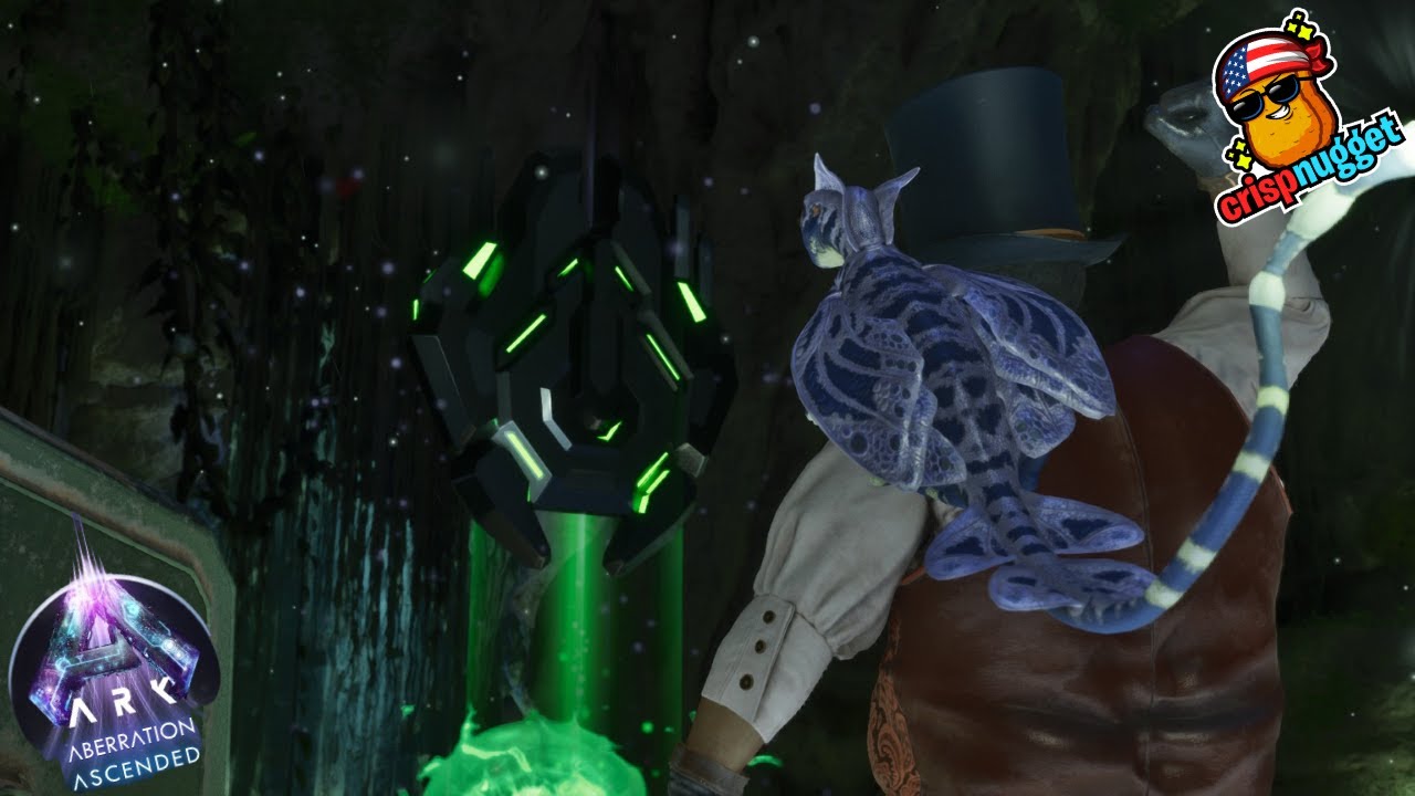 getting glowtails and the artifact of the depths | ark aberration ascended ep9