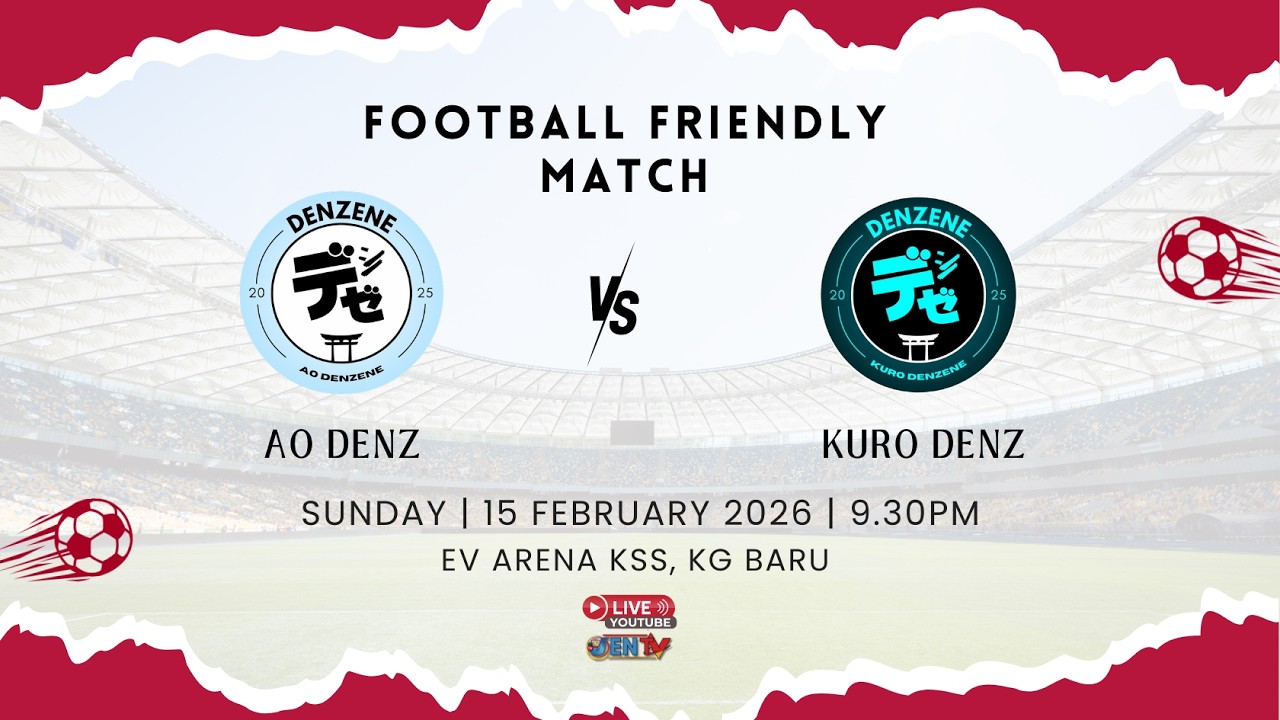 [Live] AO DENZ vs KURO DENZ : FOOTBALL FRIENDLY MATCH - YouTube