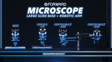 🔥NEW FORWARD Stereo Microscopes 2025 | Binocular, Trinocular & Robotic Arm for Motherboard Repair