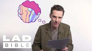 Marvel Studios’ Avengers: Infinity War Benedict Cumberbatch Reading Dr. Strange Fan Fiction