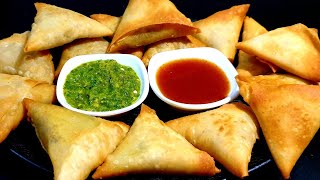 पट्टी समोसा बनाने की आसान विधि।Aloo Patti Samosa Recipe In Hindi| patti samosa | samosa patti recipe