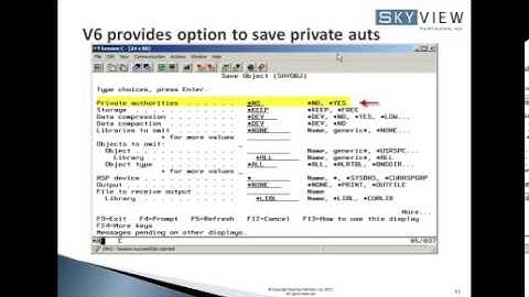 Security Considerations for your Save Restore Operations on IBM i