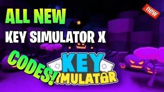 *NEW* ALL 8 ACTIVE KEY SIMULATOR X CODES FOR (OCTOBER 2022) | ROBLOX