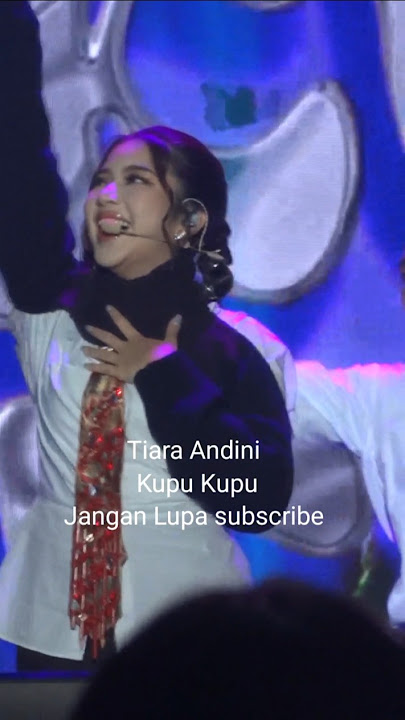 Tiara Andini Fancam Bawain Lagu Kupu Kupu Live ubs gold Festival 2024