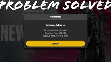 Pubgnewstate maintenance in progress  problem fixed #pubgnewstate