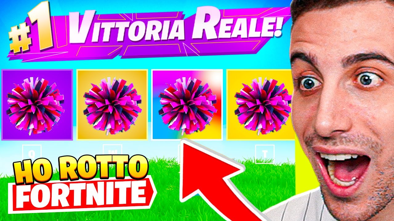 Questo è ILLEGALE! Trasformo TUTTO il Mio TEAM coi POMPON e VINCIAMO! Fortnite ITA