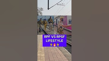RPF VS RPSF Job Profile🔥 #rpf #shorts
