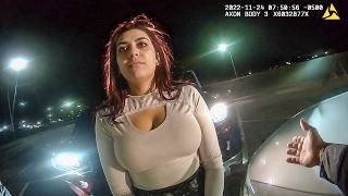 Drunk Woman Plays Dumb After Ramming Police on Highway