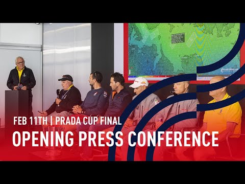 The PRADA Cup Final Opening Press Conference