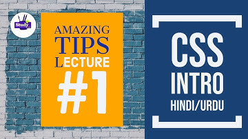 CSS Tutorial for Beginners - 01 - Introduction to CSS in Hindi/Urdu