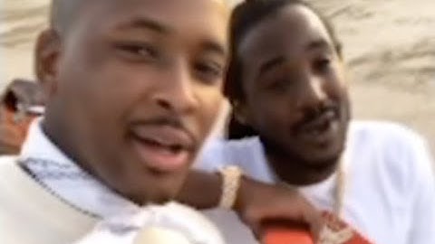 Behind the scenes with Mozzy and YG shooting their new music video Thug Mansion