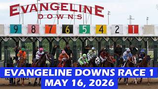 Evangeline Downs Race 1 - May 16, 2026 - Replay - Horse Race