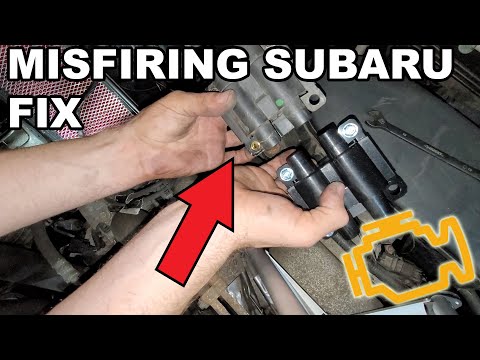 How to fix Misfiring Engine/Replace Coilpack in Subaru (P0301, P0302, P0303, P0304)