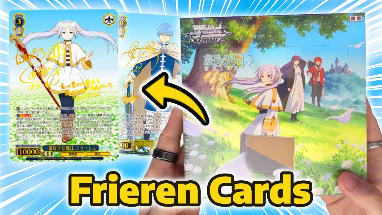 Frieren Booster Box Opening JP - Weiss Schwarz Frieren Booster Box Opening JP - Weiss Schwarz
