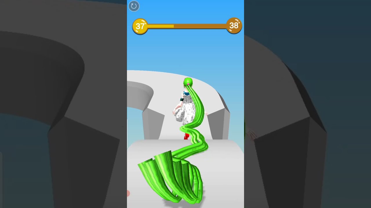 Hair Rush™ OMG Excellent!! All Level Gameplay Walkthrough (#37)