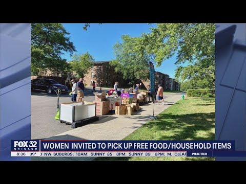 Mobile pantry offers necessity items to women children and families