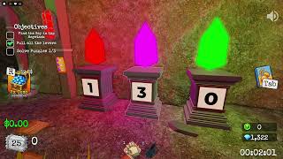 Roblox Search For The Needle - Chapter 2 update - Alien basement - How to solve all the puzzles screenshot 3