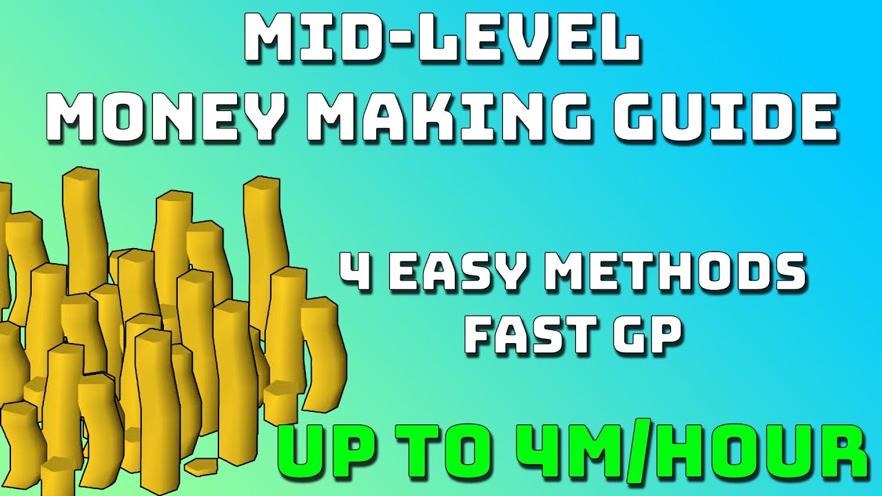 rs3 easy low to mid level money making