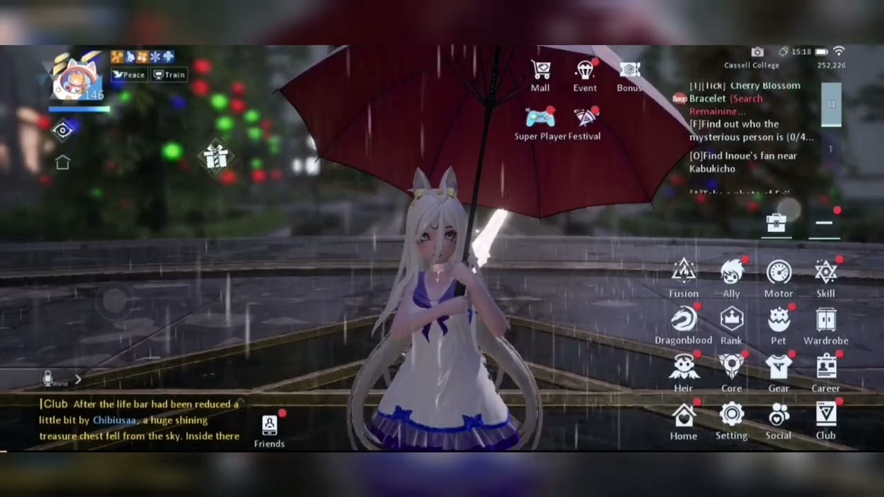 Dragon raja - Super Player event Goth outfit and Top Up