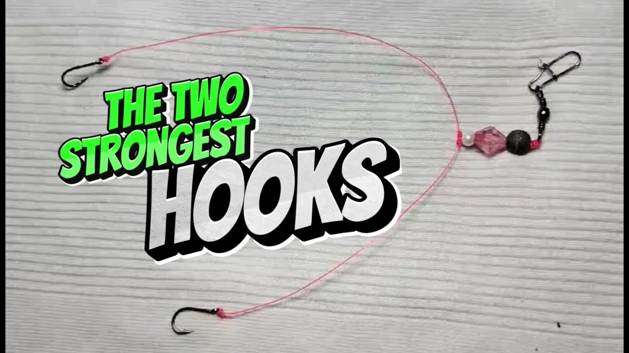 Making the simplest twohook chain antitangle hook, beginners
