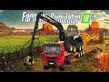 Forestry Vehicles Loaded With Trucks In Fs18 Fs18 Multiplayer Timelapse