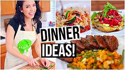 3 EASY & HEALTHY DINNER IDEAS!