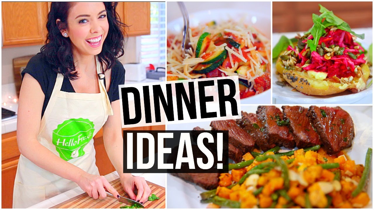 3 EASY & HEALTHY DINNER IDEAS! YouTube