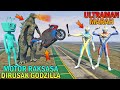 MOTOR RAKSASA DIRUSAK GODZILLA DAN ADUDU, ULTRAMAN UPIN IPIN MARAH - GTA 5 BOCIL SULTAN