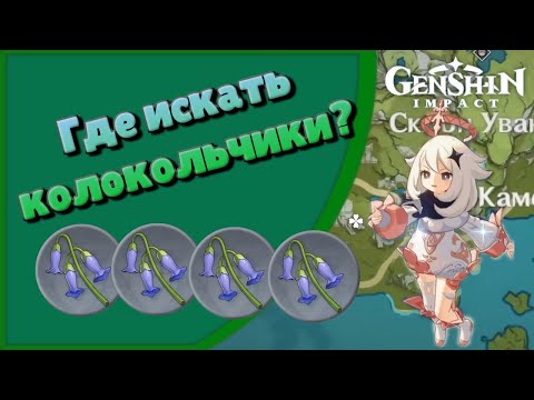 Genshin Impact | Где искать Стеклянные Колокольчики?