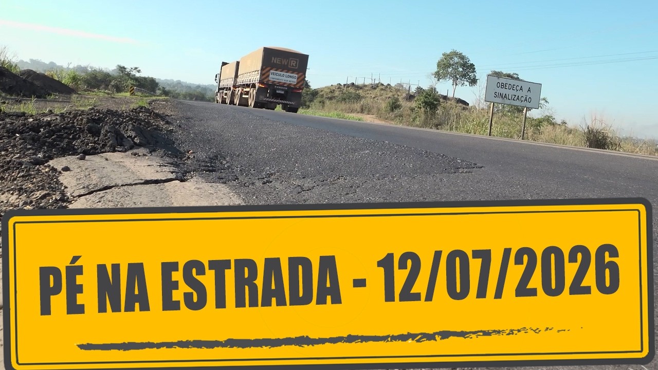 Pé na Estrada 12/07/2026 
