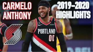 Carmelo Anthony 2019-2020 Highlights