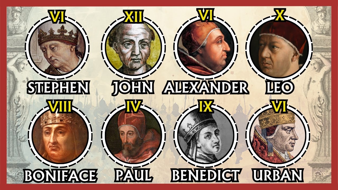 Most Controversial POPES in History Explained in 13 Minutes